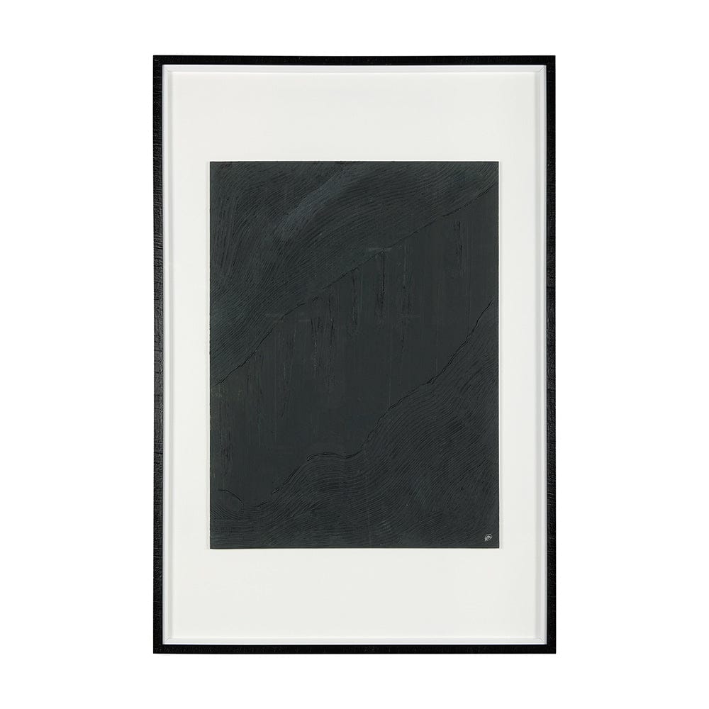 Mercana - Slate II by Studio M a handmade Original Framed Artwork under Glass - 14960 view 1