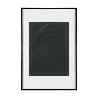 Mercana - Slate II by Studio M a handmade Original Framed Artwork under Glass - 14960 view 1