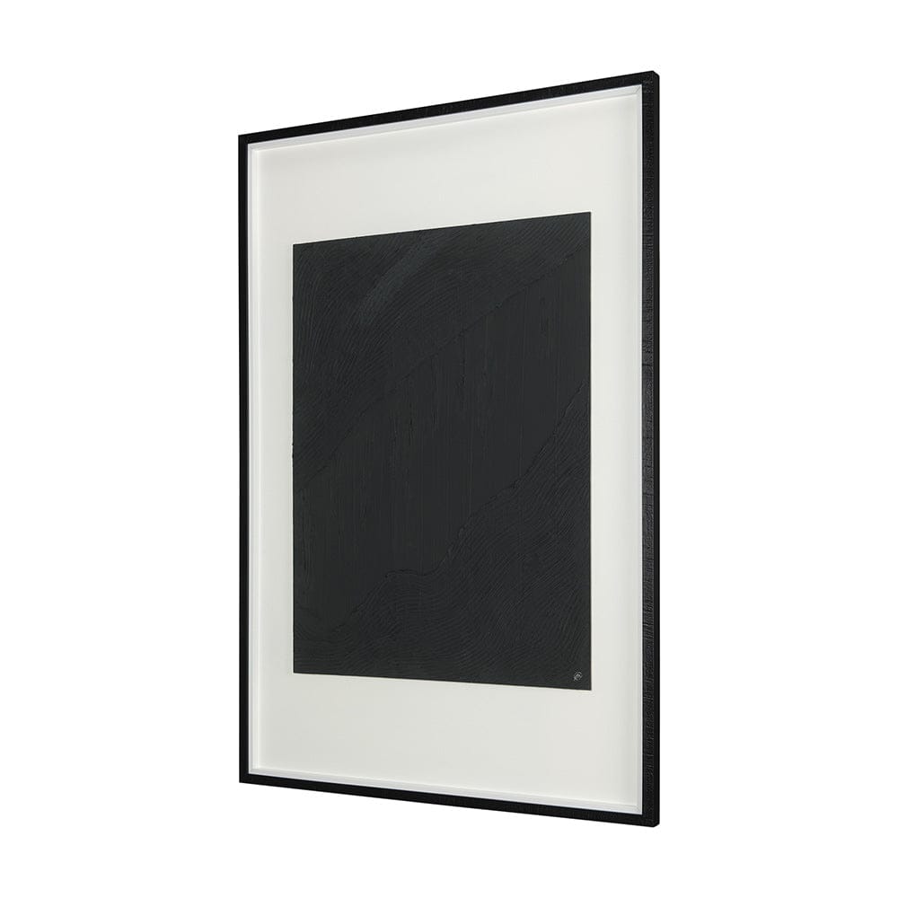 Mercana - Slate II by Studio M a handmade Original Framed Artwork under Glass - 14960 view 2