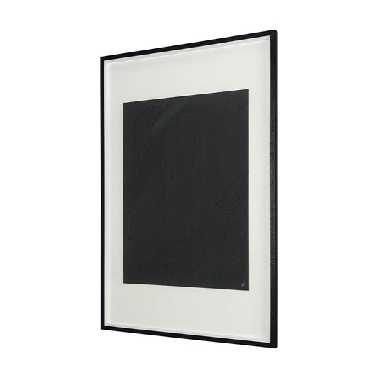 Mercana - Slate II by Studio M a handmade Original Framed Artwork under Glass - 14960 view 2