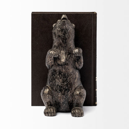 Mercana - Sleuth 9L x 8W Grizzly Bear Bookends (Set of 2) - 68069 view 7
