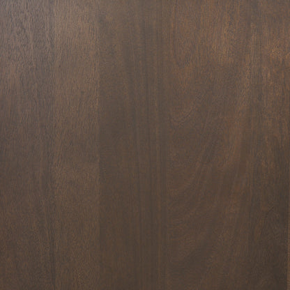 Mercana - Sloan 80.5H Dark Brown Wood W/Black Metal Arched Curio Cabinet - 70828 view 12