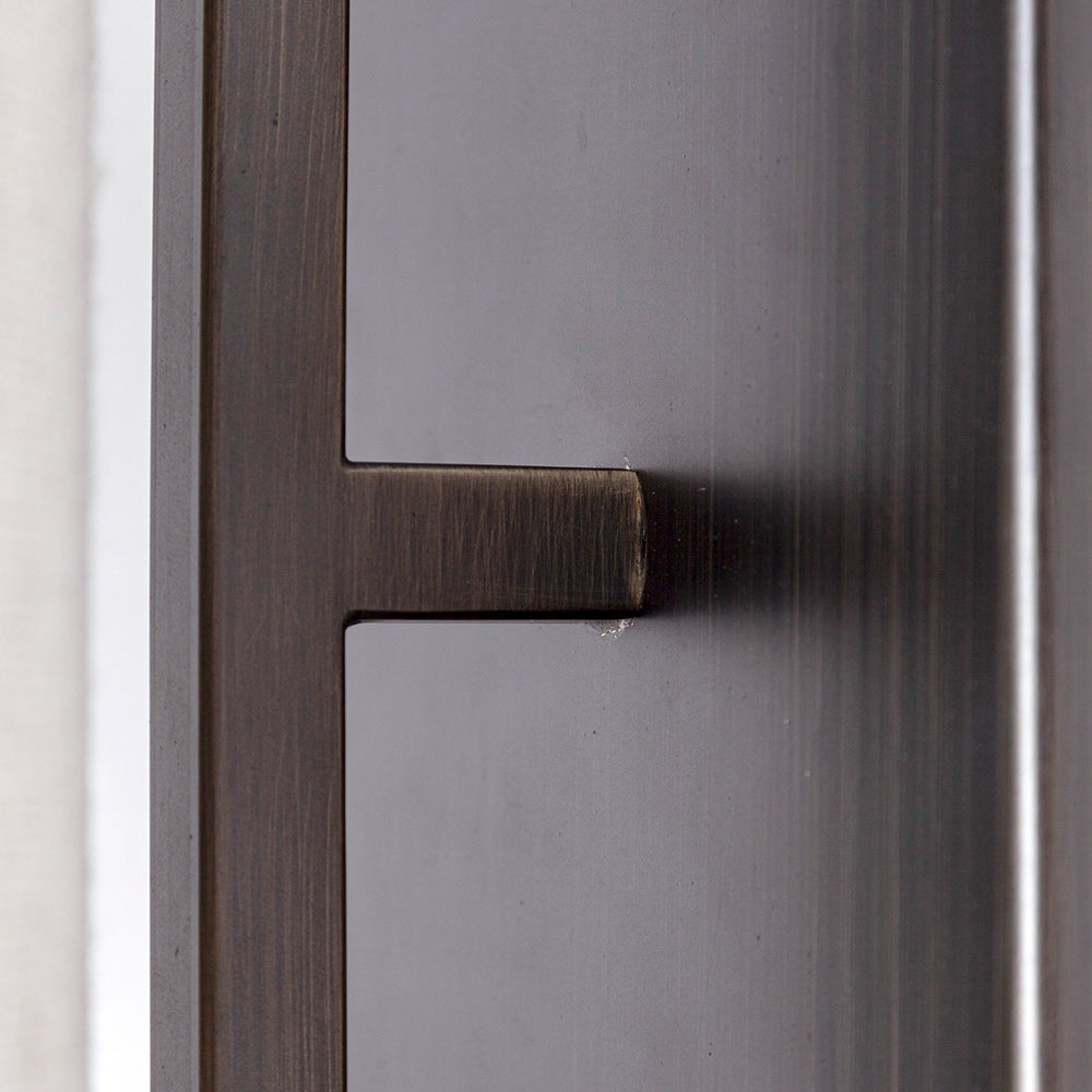 Mercana - Smithe I 9x13 Black Toned Metal Cream Lampshade Wall Sconce - 68344_CLOSEOUT view 6