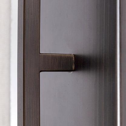 Mercana - Smithe I 9x13 Black Toned Metal Cream Lampshade Wall Sconce - 68344_CLOSEOUT view 6