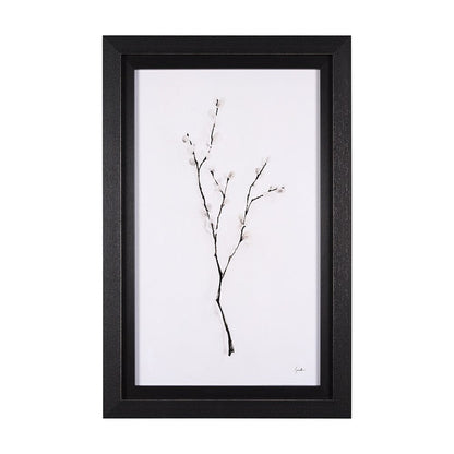 Mercana - Snow Greetings I by Mercana Studio a Hand Embellished Textured Framed Art Print - 13593 view 1