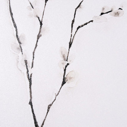 Mercana - Snow Greetings I by Mercana Studio a Hand Embellished Textured Framed Art Print - 13593 view 6