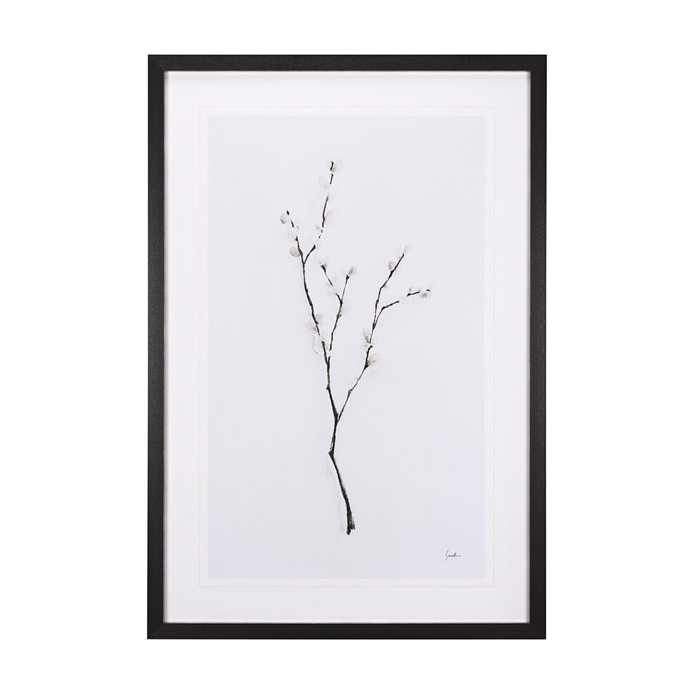 Mercana - Snow Greetings I by Panpan a Framed Art Print Matted under Glass - 12012 view 1