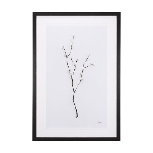 Mercana - Snow Greetings I by Panpan a Framed Art Print Matted under Glass - 12012 view 1