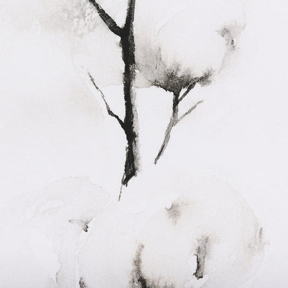 Mercana - Snow Greetings II by Panpan a Framed Art Print Matted under Glass - 12013 view 7