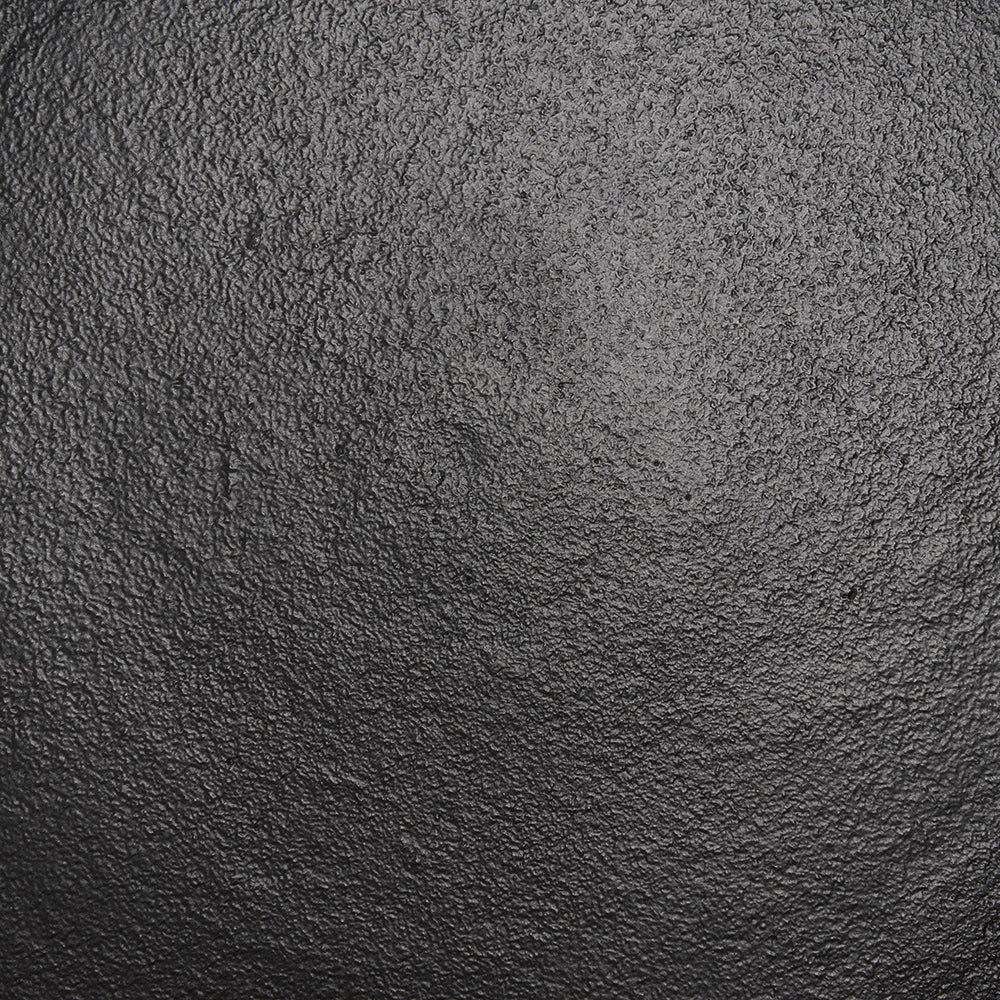 Mercana - Sobi Textured Matte Black Round Metal Accent Table - 70617 view 8