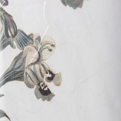 Mercana - Soft Blue Botanoicals III by Mercana Studio Hand Embellished Framed Art Print Matted under Glass - 13966 view 3