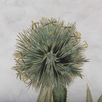 Mercana - Soft Blue Botanoicals VI by Mercana Studio Hand Embellished Framed Art Print Matted under Glass - 13969 view 3