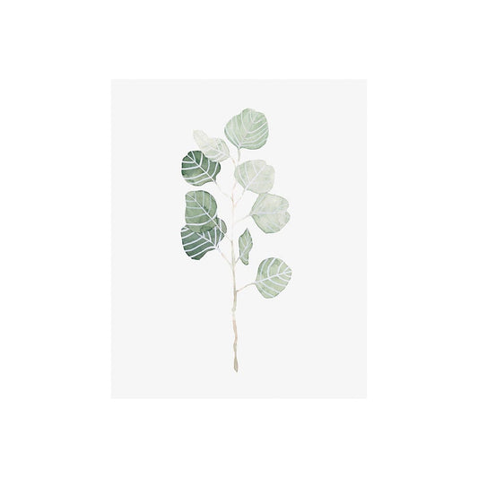 Mercana - Soft Eucalyptus Branch I by Emma Scarvey a Hand Embellished Textured Canvas - 101761-S view 1