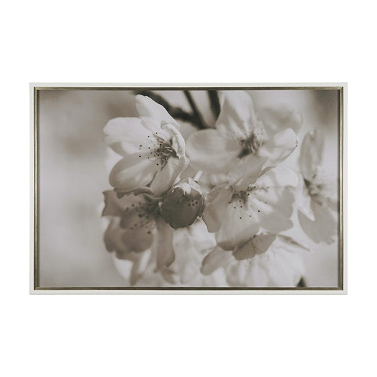 Mercana - Soft Petals I by Nancy Crowell a Hand Embellished Textured Framed Art Print Matted under Glass - 14765 view 1