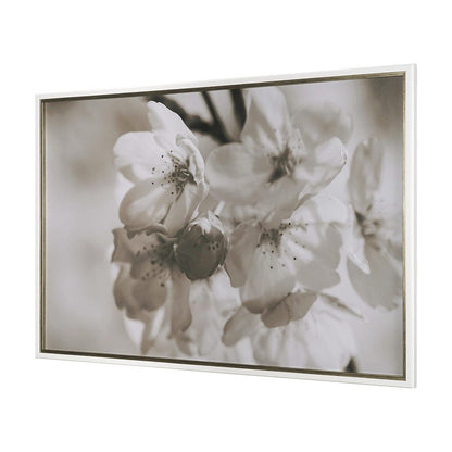 Mercana - Soft Petals I by Nancy Crowell a Hand Embellished Textured Framed Art Print Matted under Glass - 14765 view 2