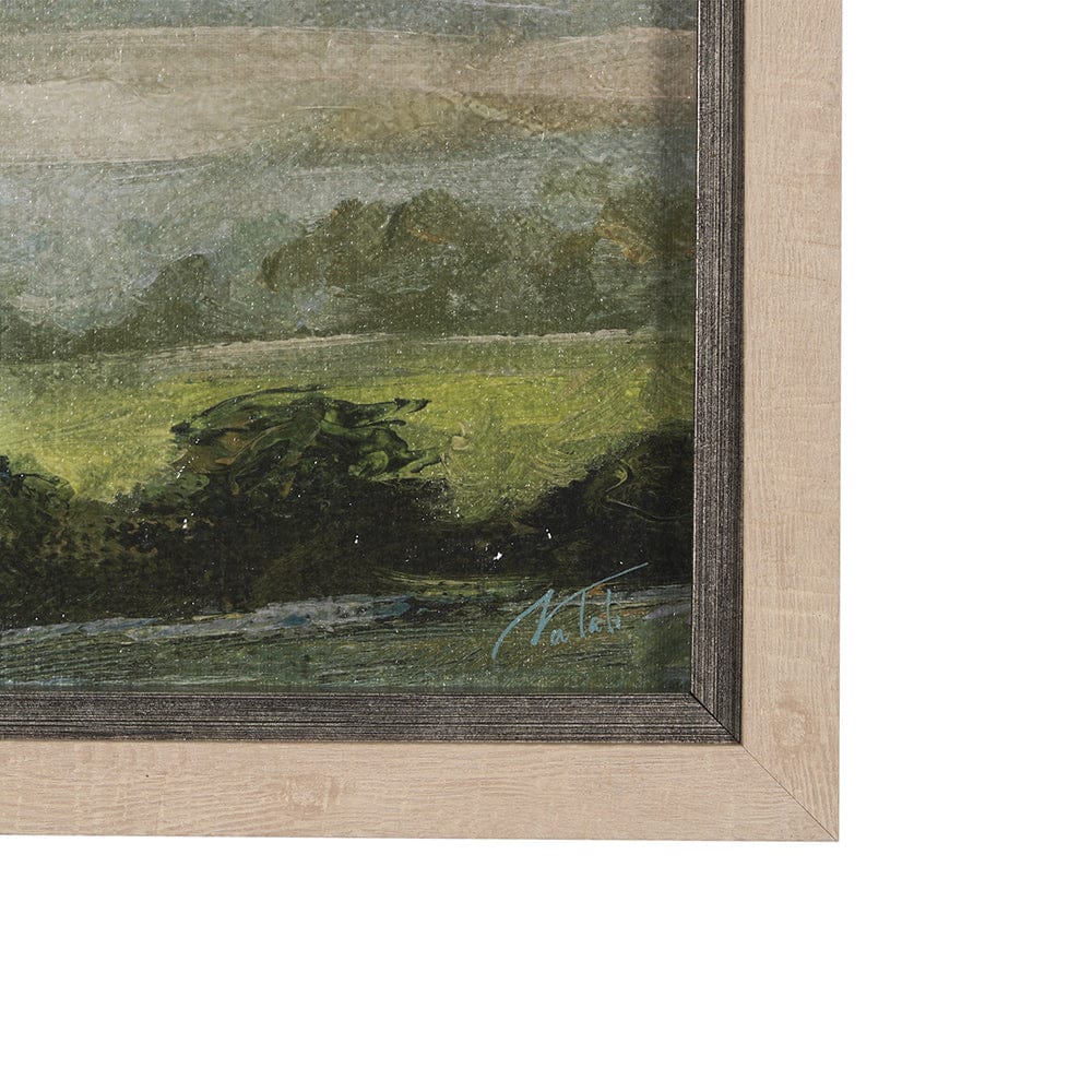 Mercana - Soft Shadows I by Mercana Studio a Hand Embellished Textured Framed Art Print - 15346 view 3