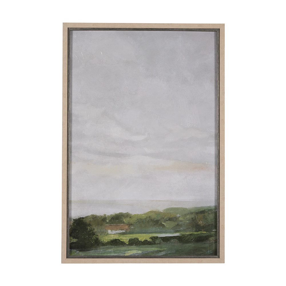 Mercana - Soft Shadows II by Mercana Studio a Hand Embellished Textured Framed Art Print - 15347 view 1