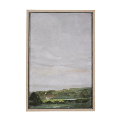 Mercana - Soft Shadows II by Mercana Studio a Hand Embellished Textured Framed Art Print - 15347 view 1