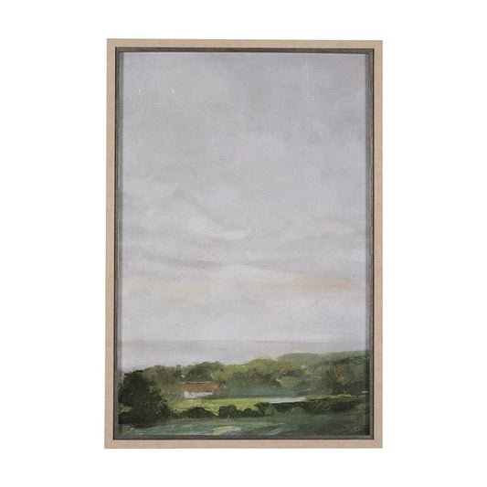 Mercana - Soft Shadows II by Mercana Studio a Hand Embellished Textured Framed Art Print - 15347 view 1