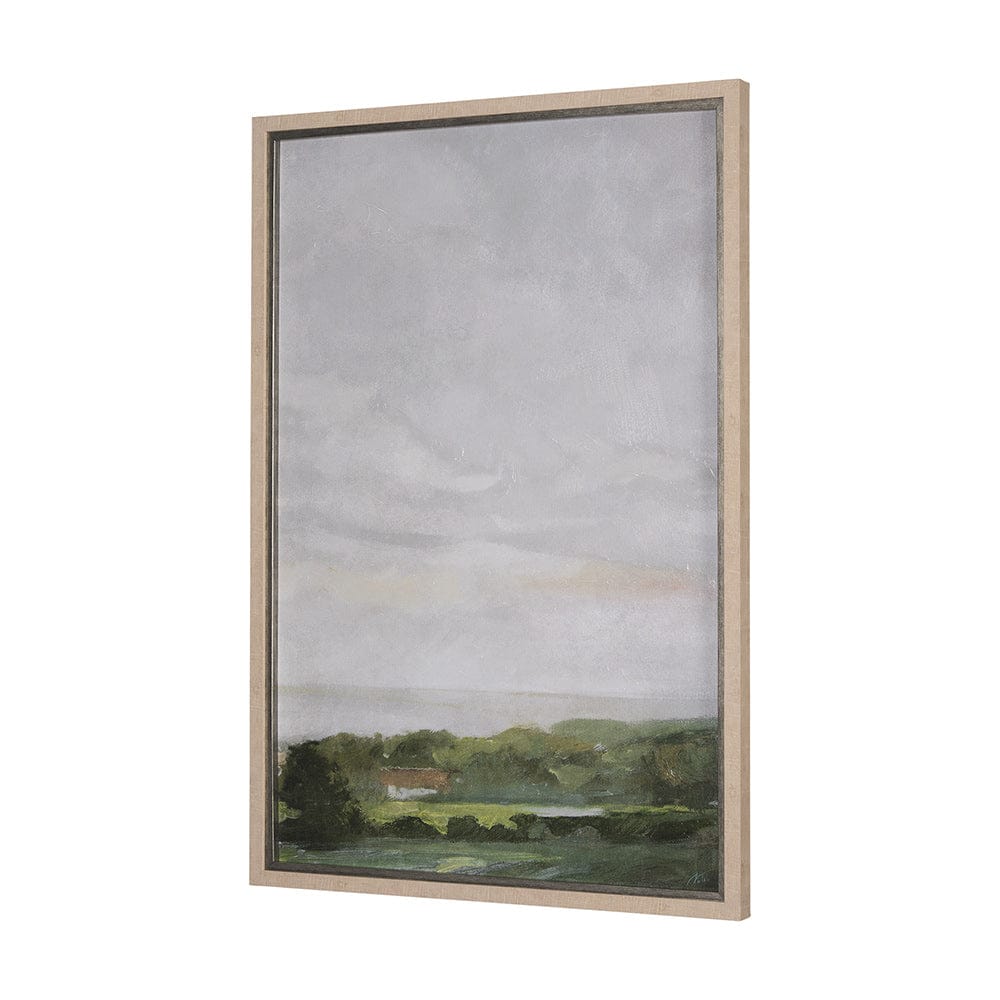 Mercana - Soft Shadows II by Mercana Studio a Hand Embellished Textured Framed Art Print - 15347 view 2