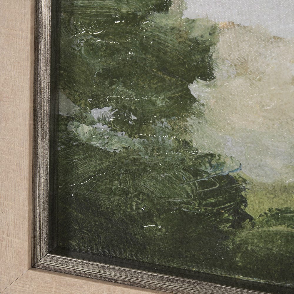 Mercana - Soft Shadows II by Mercana Studio a Hand Embellished Textured Framed Art Print - 15347 view 5