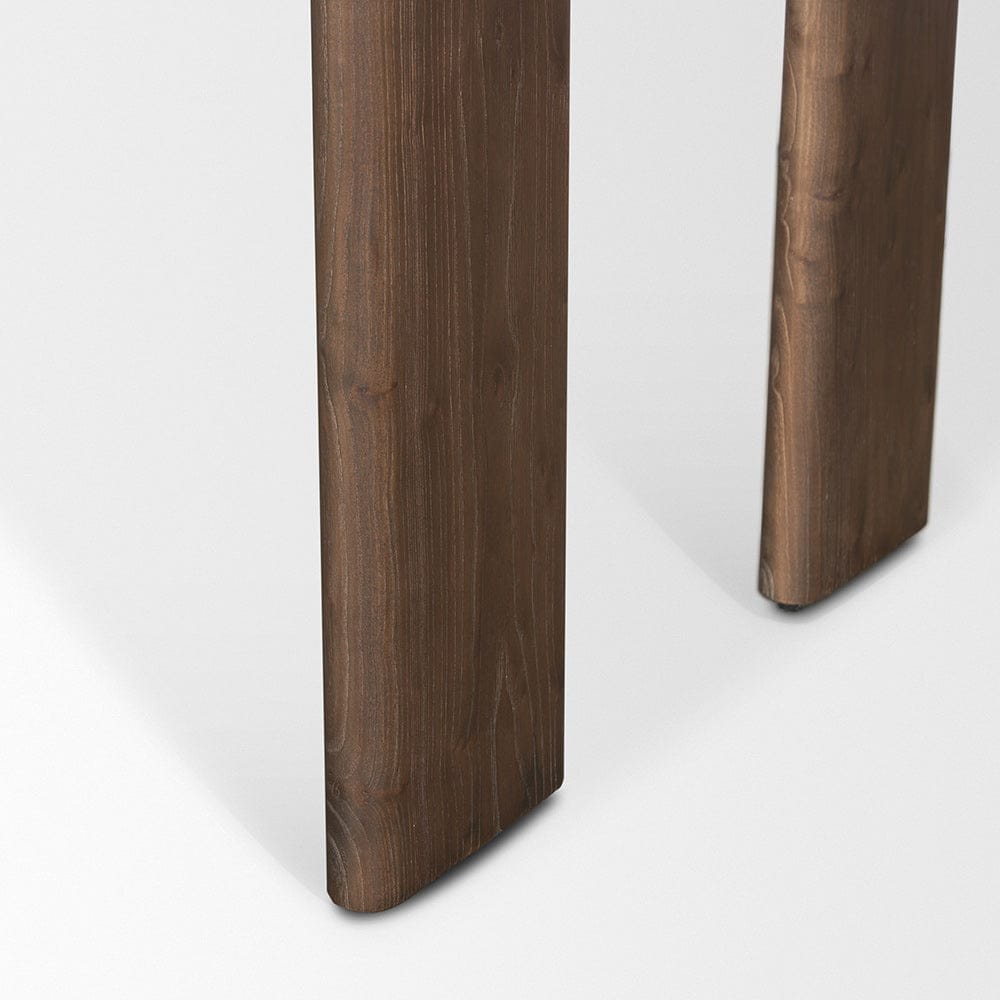 Mercana - Sohan Dark Brown Elm Wood Oblong Desk - 70855 view 9