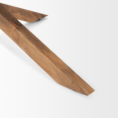 Mercana - Solana Light Brown Wood Coffee Table - 70627 view 6