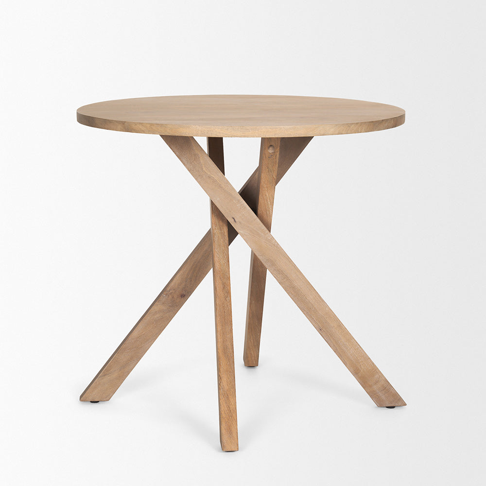 Mercana - Solana Light Brown Wood Foyer Table - 70626 view 2