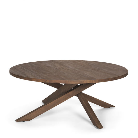 Mercana - Solana Medium Brown Wood Coffee Table - 70624 view 1