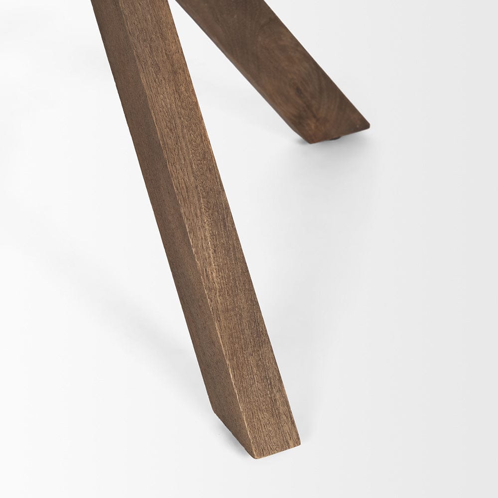 Mercana - Solana Medium Brown Wood Foyer Table - 70625 view 6