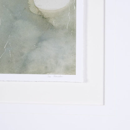 Mercana - Solitude by Ira Havuka a Hand Embellished Textured Framed Art Print Matted under Glass - 15349 view 6