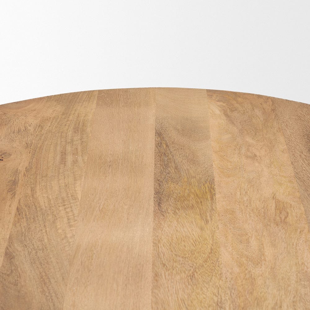 Mercana - Soma 48" Light Brown Acacia Wood Round Dining Table - 70884-AB view 4