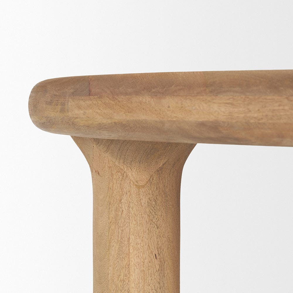Mercana - Soma 48" Light Brown Acacia Wood Round Dining Table - 70884-AB view 6