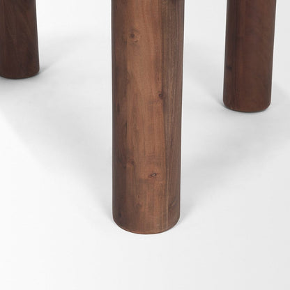 Mercana - Soma 48" Red Brown Acacia Wood Round Dining Table - 70874-AB view 7