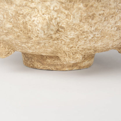 Mercana - Sonam Beige Paper Mache Spiked Bowls (Set of 2) - 70218 view 8