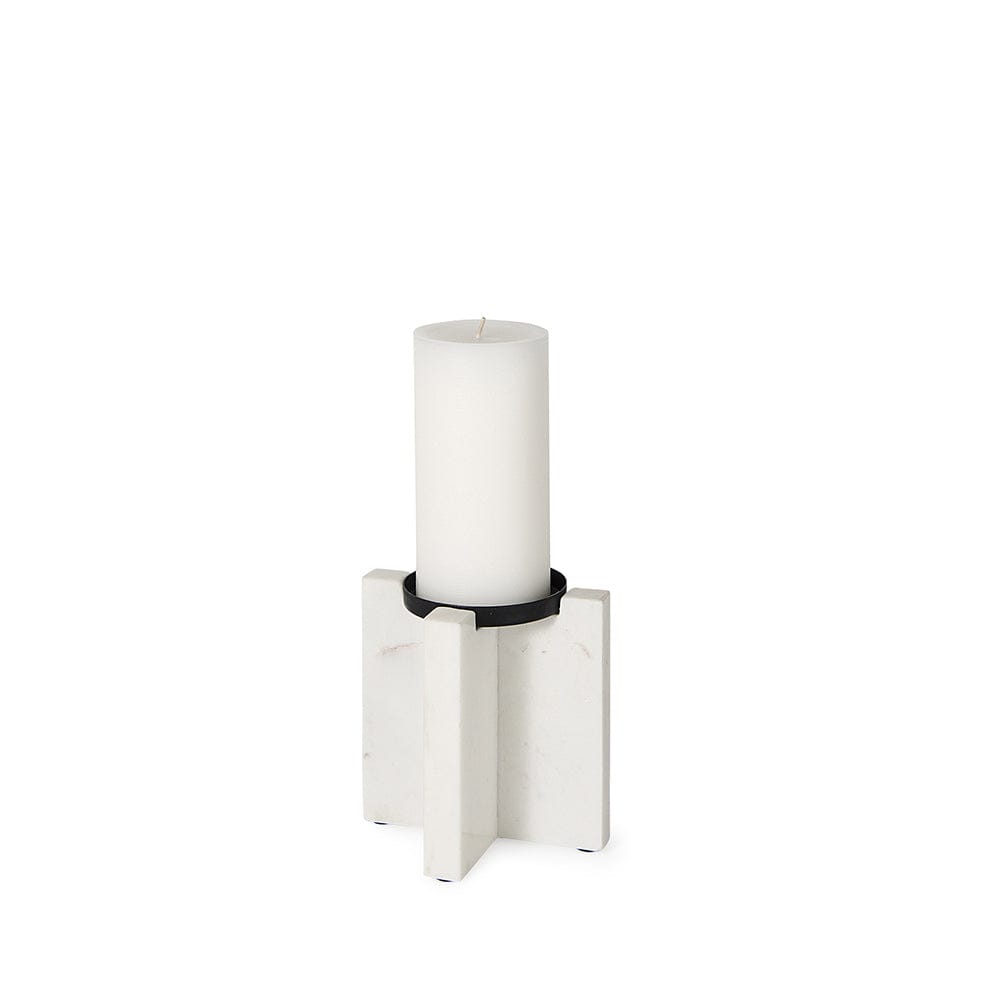 Mercana - Sophia 5.5"L x 3.5"W x 5.5"H Marble Candle Holder Small - 69217 view 1