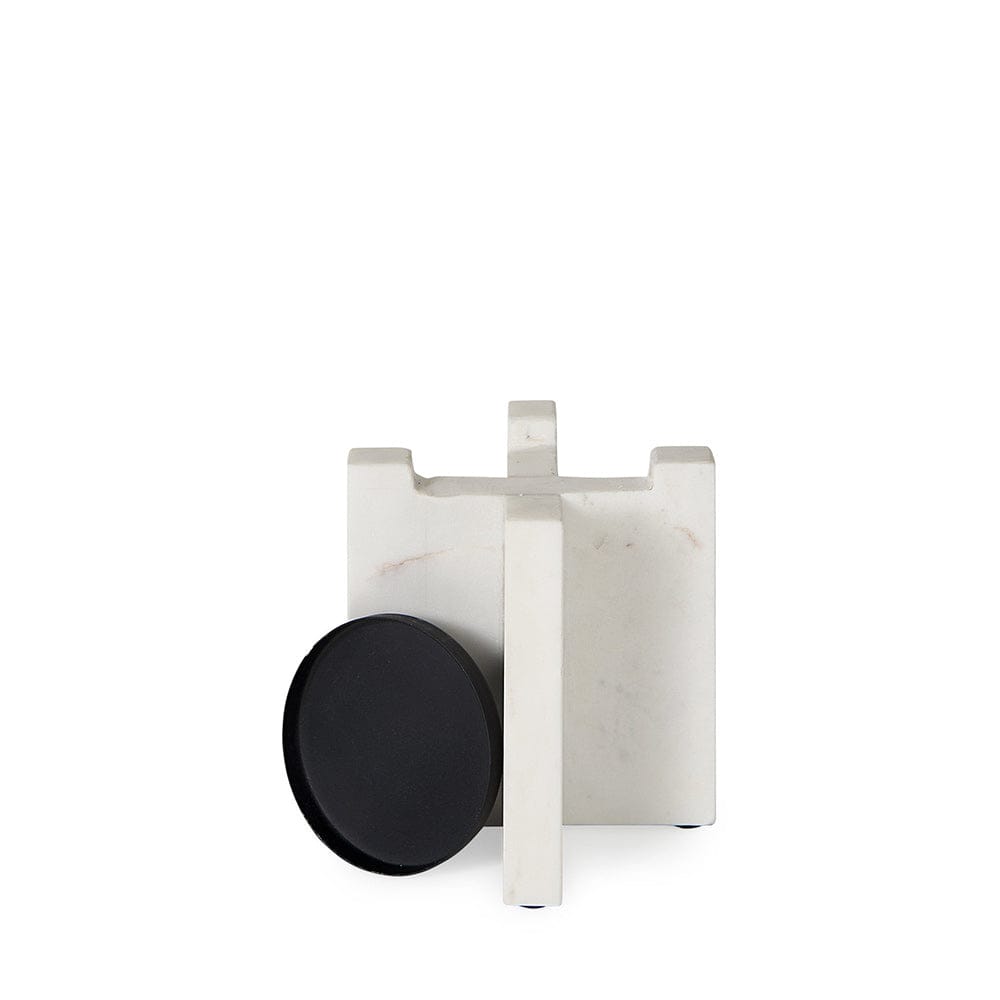 Mercana - Sophia 5.5"L x 3.5"W x 5.5"H Marble Candle Holder Small - 69217 view 3