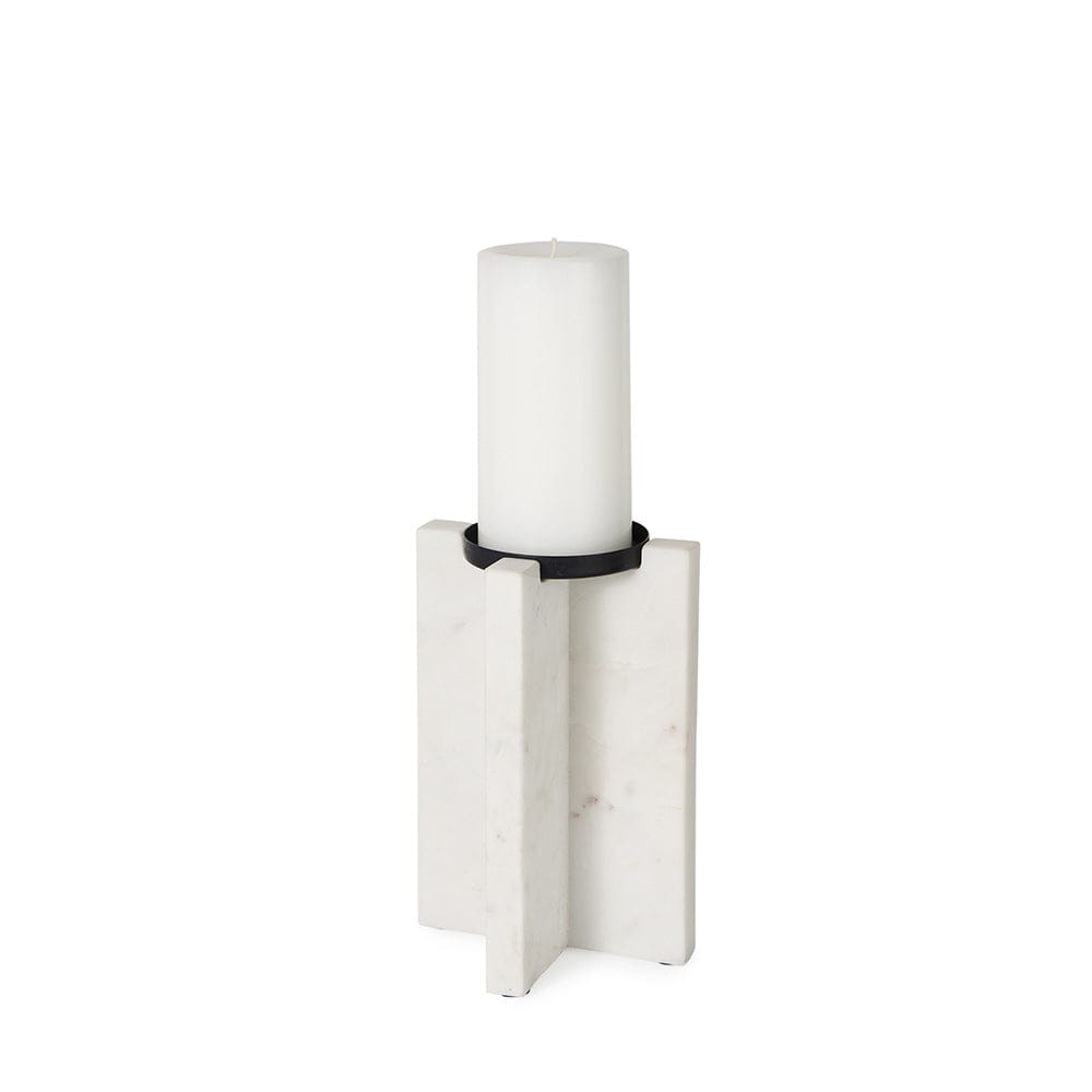 Mercana - Sophia 5.5"L x 3.5"W x 8.0"H. Marble Candle Holder Medium - 69218 view 1