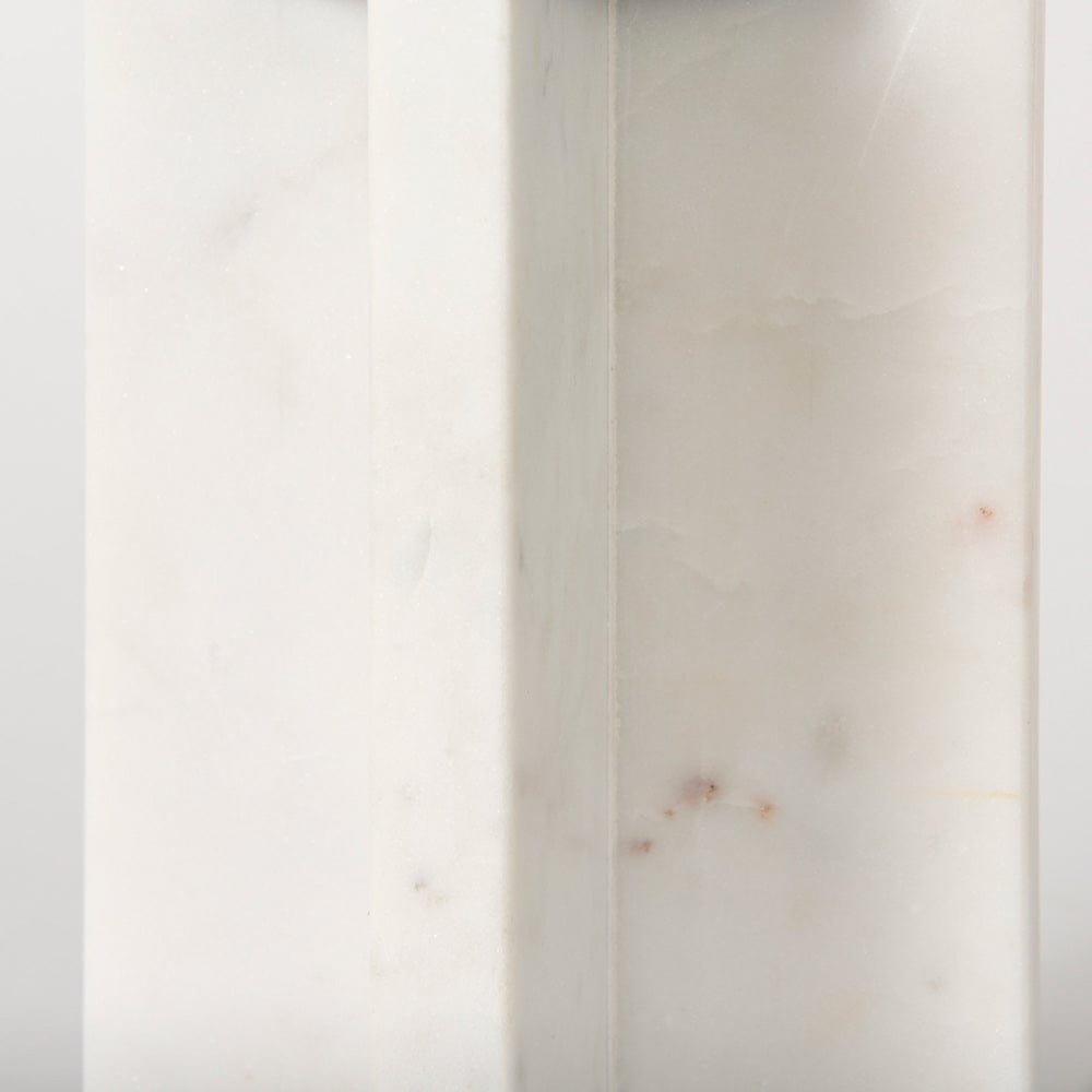 Mercana - Sophia 5.5"L x 3.5"W x 8.0"H. Marble Candle Holder Medium - 69218 view 5