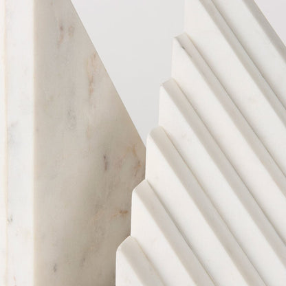Mercana - Sophia 7.0L x 5.3W x 9.3H Marble Set Of Two Book Ends - 69215_CLOSEOUT view 7