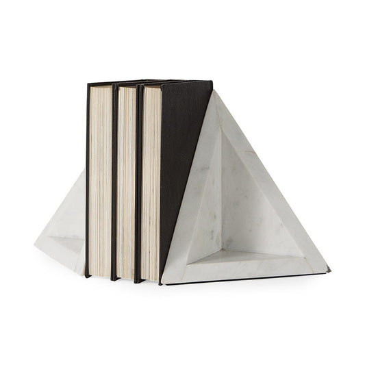 Mercana - Sophia 8.0"L x 6.0"W x 7.0"H Marble Set Of Two Bookends - 69216 view 1
