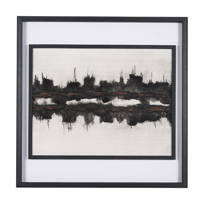 Mercana - Sound Bite I by Studio M a handmade Original Framed Artwork under Glass - 15258 view 1