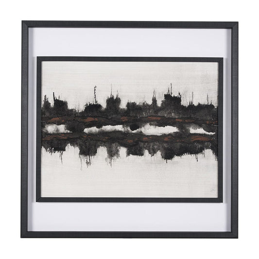 Mercana - Sound Bite I by Studio M a handmade Original Framed Artwork under Glass - 15258 view 1