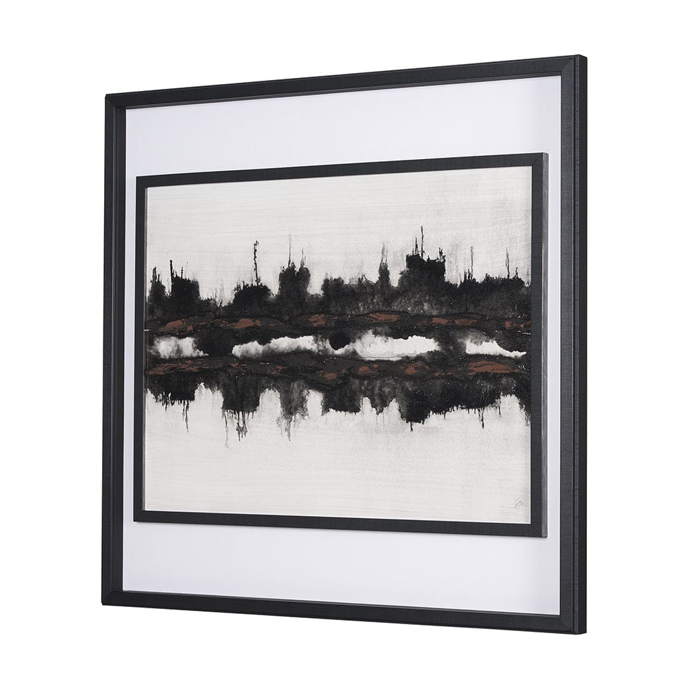 Mercana - Sound Bite I by Studio M a handmade Original Framed Artwork under Glass - 15258 view 2