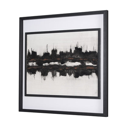 Mercana - Sound Bite I by Studio M a handmade Original Framed Artwork under Glass - 15258 view 2
