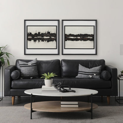 Mercana - Sound Bite I by Studio M a handmade Original Framed Artwork under Glass - 15258 view 8