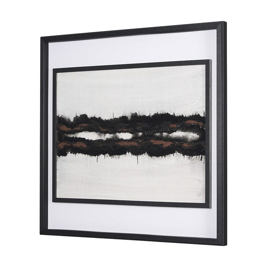 Mercana - Sound Bite II by Studio M a handmade Original Framed Artwork under Glass - 15259 view 2