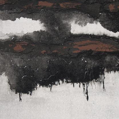 Mercana - Sound Bite II by Studio M a handmade Original Framed Artwork under Glass - 15259 view 6