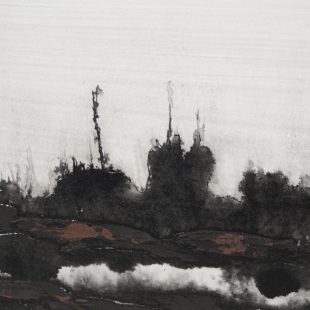 Mercana - Sound Bite II by Studio M a handmade Original Framed Artwork under Glass - 15259 view 7