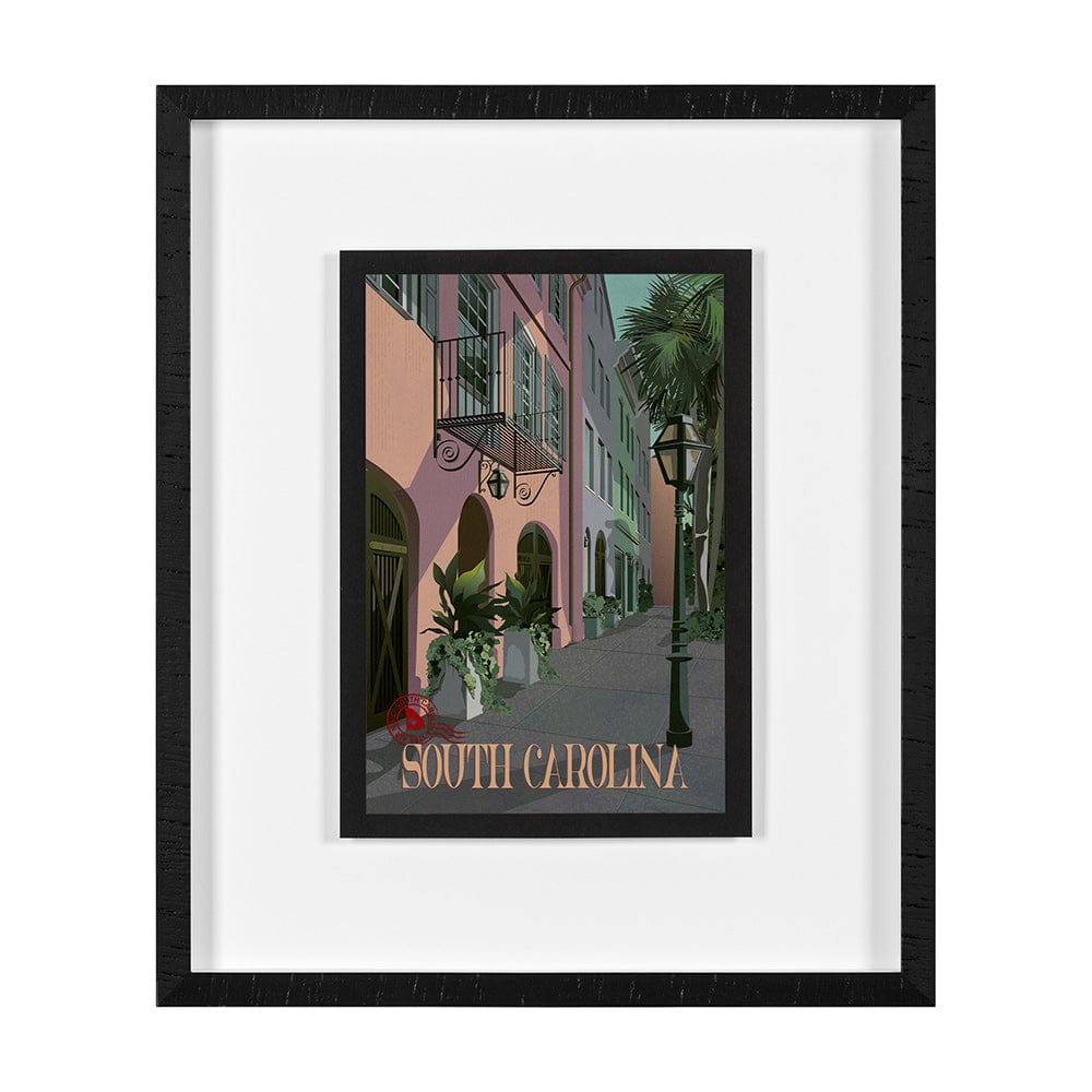 Mercana - South Carolina Go USA M by Mercana Studio a Framed Art Print Matted under Glass - 15790 view 1